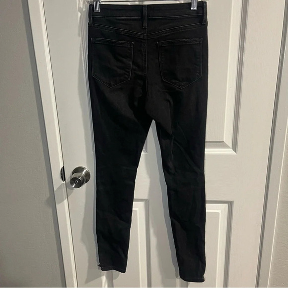 Athleta Sculptek Black Skinny Jeans Size O - Picture 5 of 8